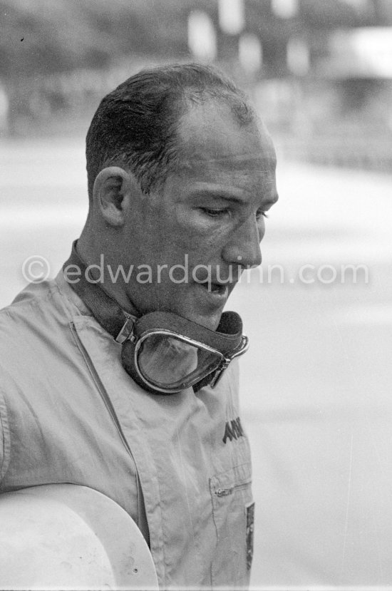 Stirling Moss. Monaco Grand Prix 1959. - Photo by Edward Quinn