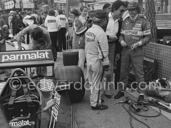 Niki Lauda, (1) Brabham BT6. Monaco Grand Prix 1978. - Photo by Edward Quinn