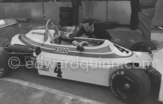 Formula 3: Geoff Brabham, (4) Ralt RT1/76. Monaco Grand Prix 1978. - Photo by Edward Quinn