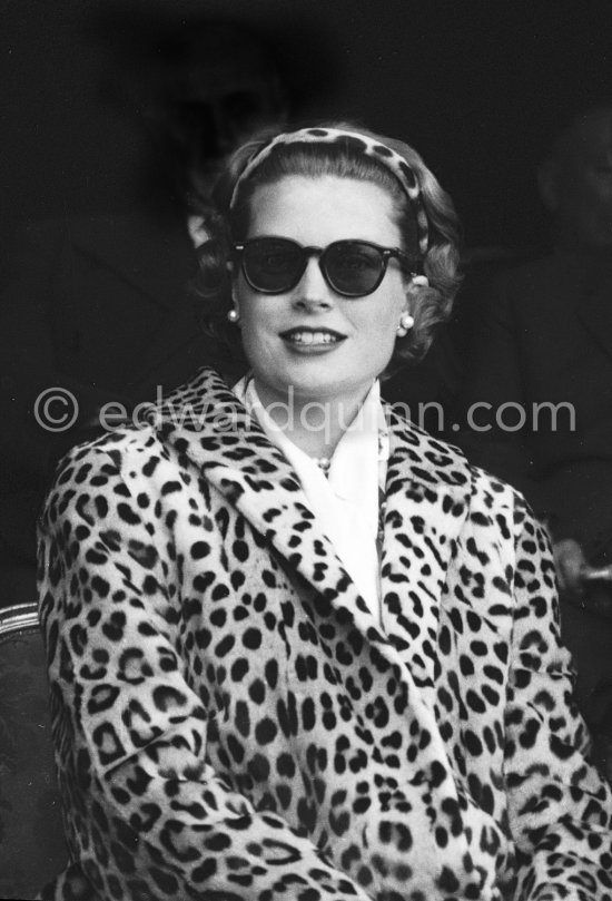 Princess Grace. Rallye Monte Carlo 1958. (Grace Kelly) - Photo by Edward Quinn