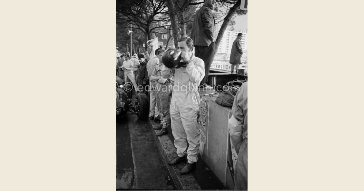 Graham Hill Monaco Grand Prix 1962 Edward Quinn Photographer