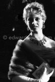 Brigtte Bardot. gala evening, Cannes Film Festival 1956. - Photo by Edward Quinn