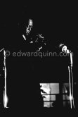 Miles Davis. Juan-Les Pins Jazz Festival, Antibes 1963. - Photo by Edward Quinn