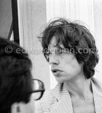 Mick Jagger of the Rolling Stones. Cannes Film Festival 1979. - Photo by Edward Quinn