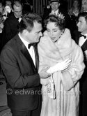 Elizabeth Taylor after the screening of "Around the World in 80 Days" at the Cannes Film Festival in 1957. She was among more than a thousand guests. invited by her husband Mike Todd to a gala supper at Les Ambassadeurs to celebrate the film. At this time she was widely considered to be one of the most beautiful women in the world. - Photo by Edward Quinn