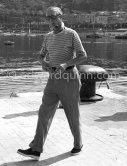 Edward Duke of Windsor at Monaco harbor 1955. - Photo by Edward Quinn