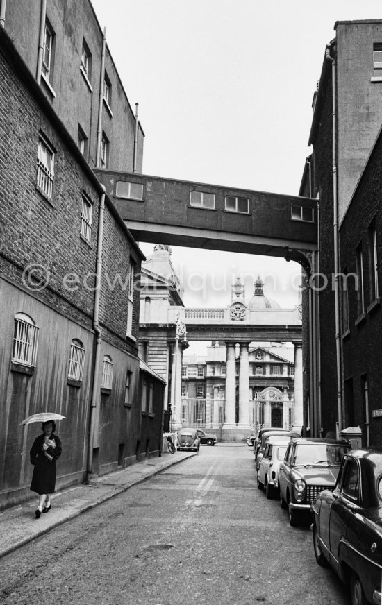 The Dome of the Government Buildings. Fitzwilliam Lane. Dublin 1963. - Photo by Edward Quinn