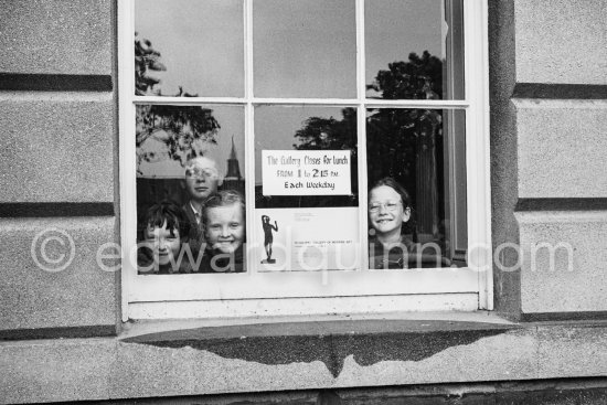 Municipal Gallery of Modern Art, now Dublin City Gallery The Hugh Lane. Dublin 1963. - Photo by Edward Quinn