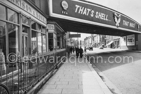 Harrison and Sons, Monumental Sculptors. Pearse St. Dublin 1963. - Photo by Edward Quinn