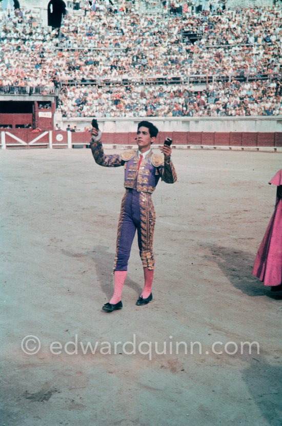 Paco Camino, Nimes 1960. A bullfight Picasso attended (see "Picasso"). - Photo by Edward Quinn