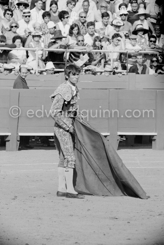 El Cordobés. Fréjus 1965. A bullfight Picasso attended (see "Picasso"). - Photo by Edward Quinn