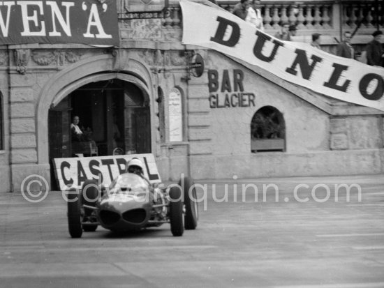 Phil Hill, (36) Ferrari 156. Monaco Grand Prix 1962. - Photo by Edward Quinn