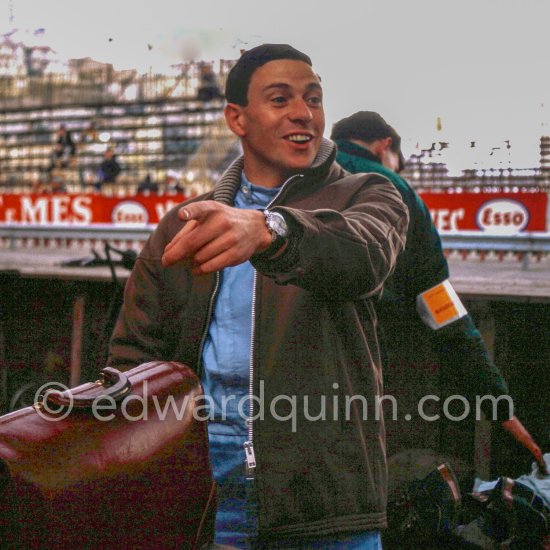 Jim Clark. Monaco Grand Prix 1964. - Photo by Edward Quinn