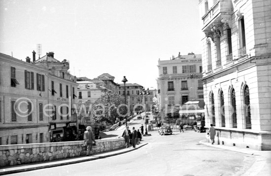 View of Monte Carlo,1950. - Photo by Edward Quinn