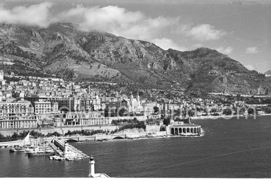 Views of Monte Carlo,1950. - Photo by Edward Quinn