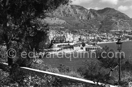 Views of Monte Carlo,1950. - Photo by Edward Quinn