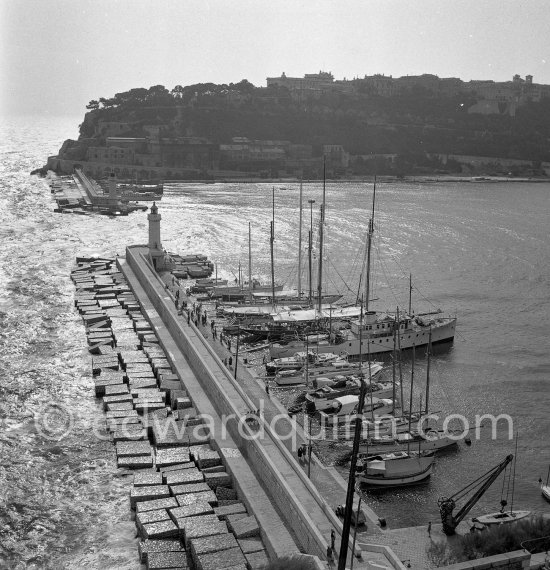 Views of Monte Carlo 1951. - Photo by Edward Quinn