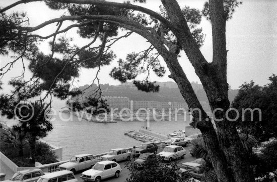 Monaco harbor, c. 1977. - Photo by Edward Quinn