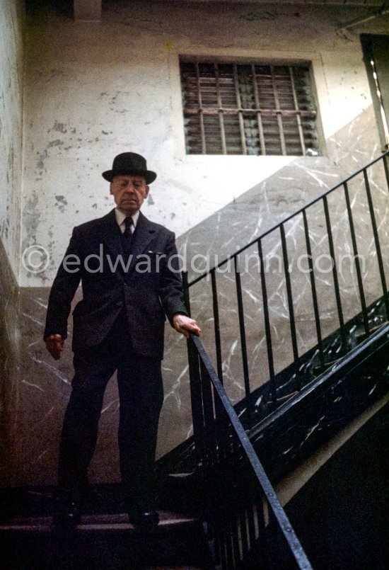 Manuel Pallarès i Grau. Calle de la Plata or Calle de la Merced Barcelona 1970. - Photo by Edward Quinn