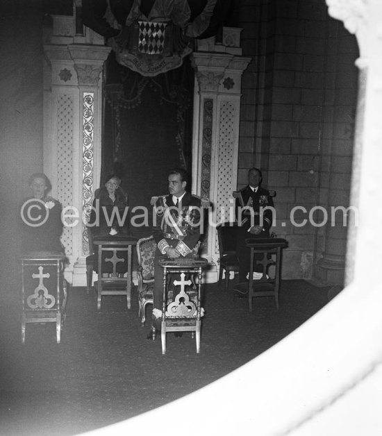 Fête Nationale. Monaco 1954. - Photo by Edward Quinn