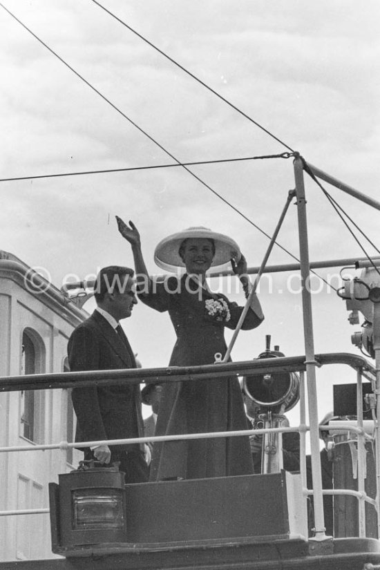 Royal wedding of Grace Kelly and Prince Rainier. Monaco 1956. - Photo by Edward Quinn