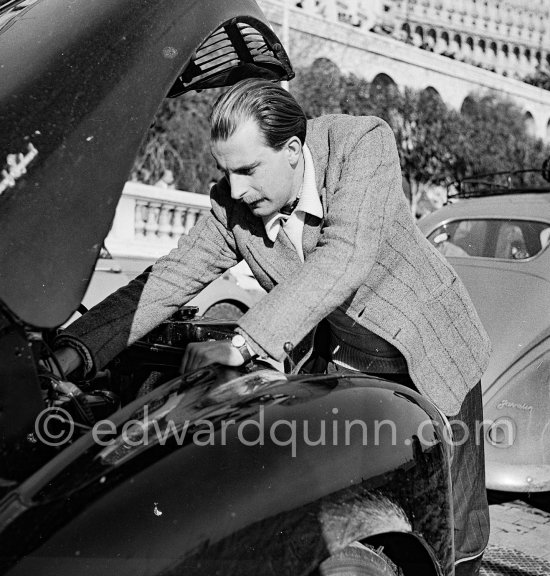 Rallye Monte Carlo 1952. - Photo by Edward Quinn