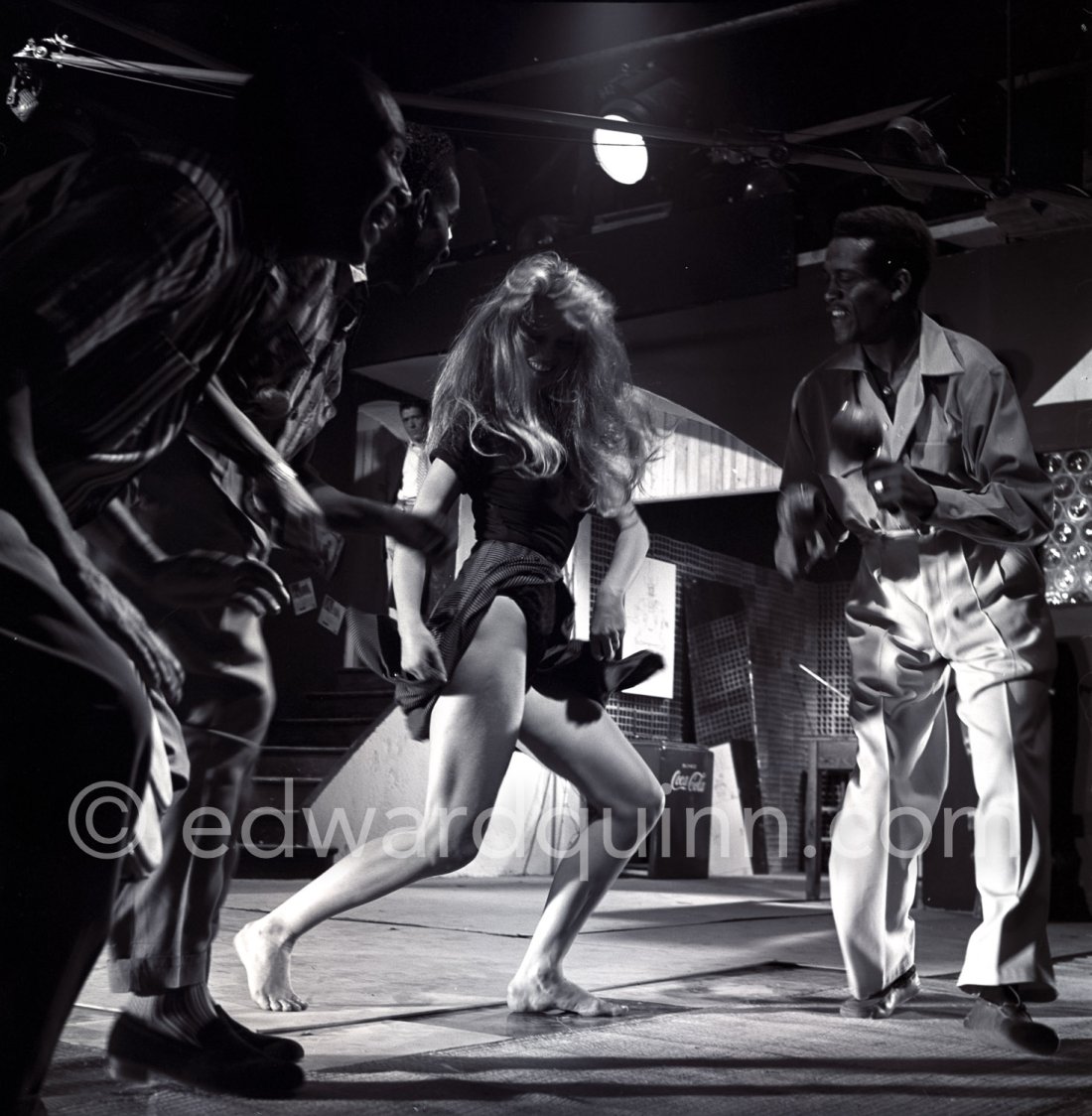 Brigitte Bardot Dancing The Mambo For The Film Et Dieu Créa La Femme And God Created Women 2050