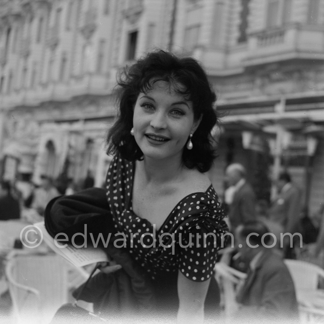 Yvonne Furneaux, French Film Actress. Cannes 1956. | Edward Quinn ...