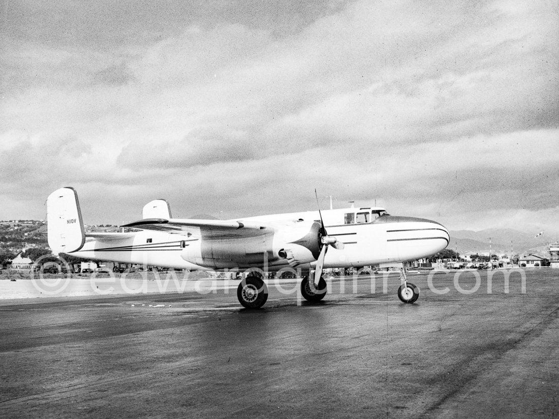 The Private Plane Of Porfirio Rubirosa, A Converted North American B-25 ...