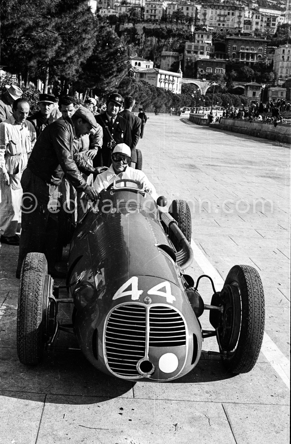 Franco Rol, (44) Maserati 4CLT. Monaco Grand Prix 1950. | Edward Quinn ...