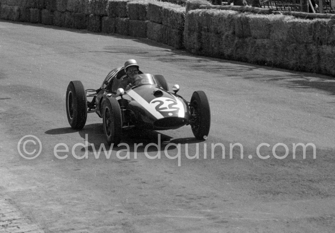 Bruce McLaren, Cooper-Climax T51. Monaco Grand Prix 1959. | Edward ...