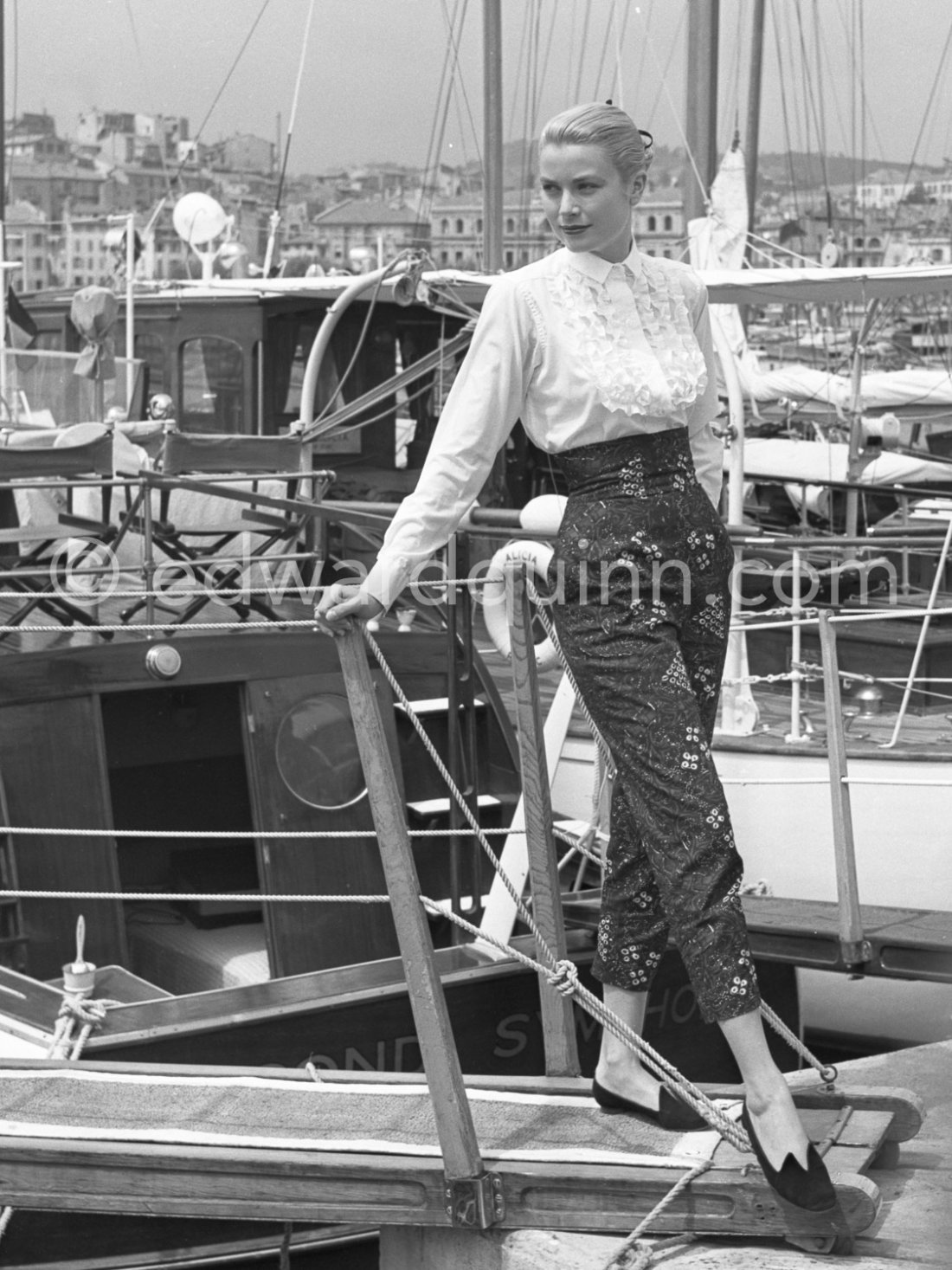 Grace Kelly. Cannes Film Festival 1955. | Edward Quinn Photographer