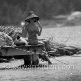 Brigitte Bardot near her home "La Madrague". Saint-Tropez 1961. - Photo by Edward Quinn