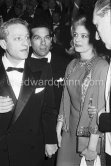 Jules Dassin and Melina Mercouri. Cannes Film Festival 1960. - Photo by Edward Quinn