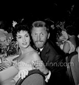 More than 1000 people assisted the Monte Carlo gala evening in aid of the polio victims in 1955. Amongst the guests were Gina Lollobrigida and Kirk Douglas. Monte Carlo 1955.