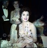 Gina Lollobrigida, Cannes Film Festival 1954. - Photo by Edward Quinn