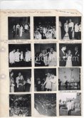 Edith Piaf, Peter Ustinov, Kenneth Spencer, Sony Tufts, Sugar Ray Robinson, Sir And Lady Docker. Monte Carlo Gala - Bal des Petits Lits Blancs, Monte Carlo 1951. Vintage contact prints, alll photos available - Photo by Edward Quinn