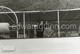 Royal wedding of Grace Kelly and Prince Rainier. The parents of Grace Kelly, Margaret and Jack Kelly on the Deo Juvante, Prince rainier's yacht. Monaco 1956. - Photo by Edward Quinn