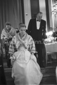 Princess Grace, her mother Margaret and her father John B. Kelly. Gala de Pâques at the International Sporting Club. Monte Carlo 1959. - Photo by Edward Quinn