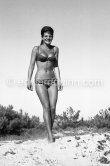 Sylvia Sorrente, Juan-les-Pins 1951. - Photo by Edward Quinn